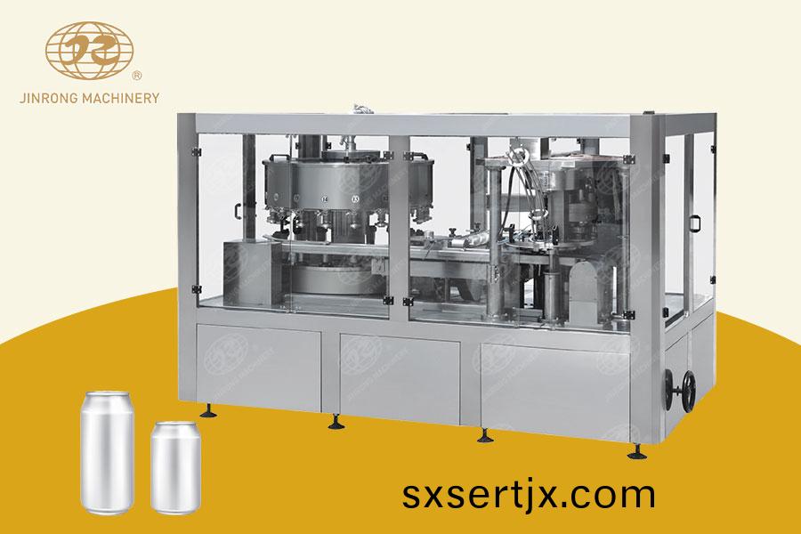 啤酒易拉鑵灌裝(zhuang)機